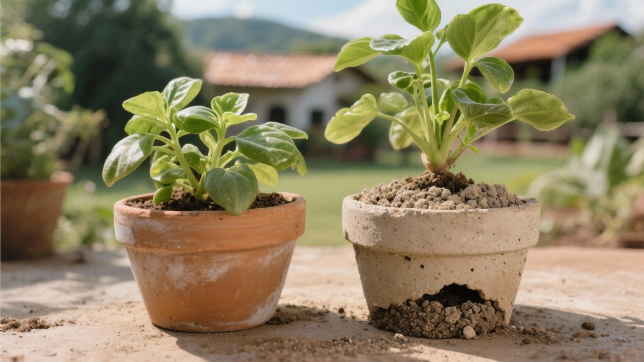 Comparativo: argila expandida substitui o substrato?