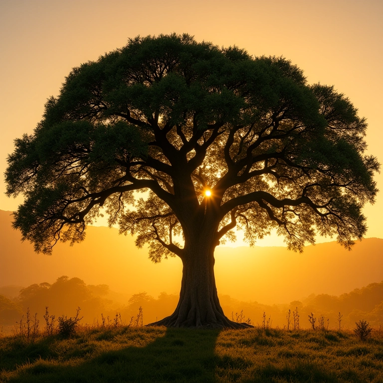 Jequitibá-Rosa gigante em Vassununga, símbolo de resiliência.