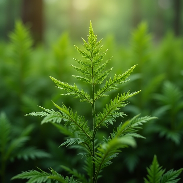 Mudas de Jequitibá-Rosa crescendo em parque nacional.