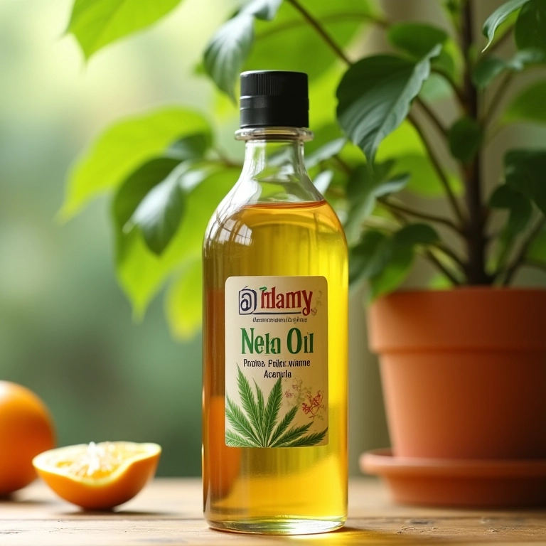 Óleo de neem Dimy para proteção da acerola.
