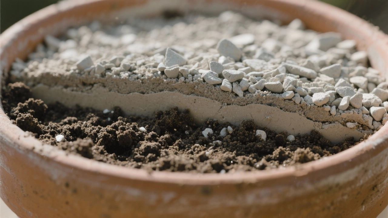 Quantidade ideal de argila expandida por vaso demonstrada.