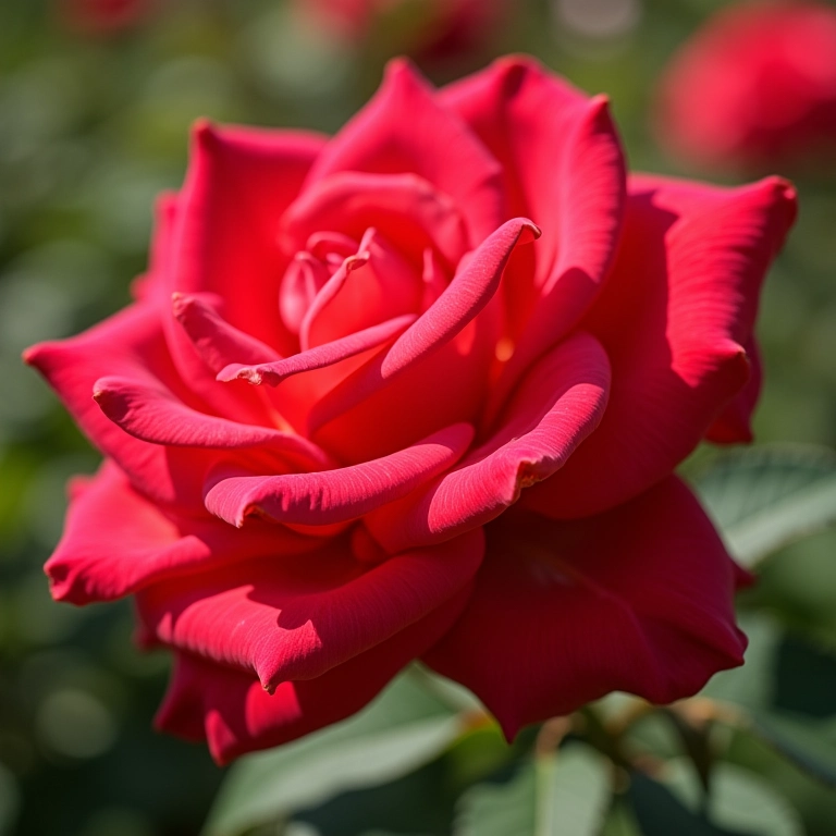 Rosas perfeitas com bicarbonato.