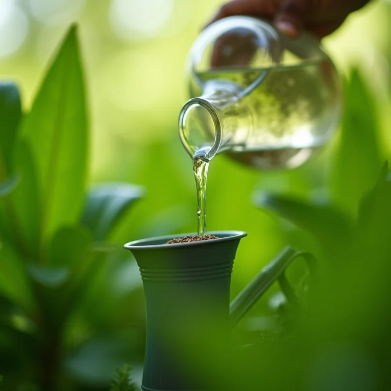 Adubos líquidos para plantas