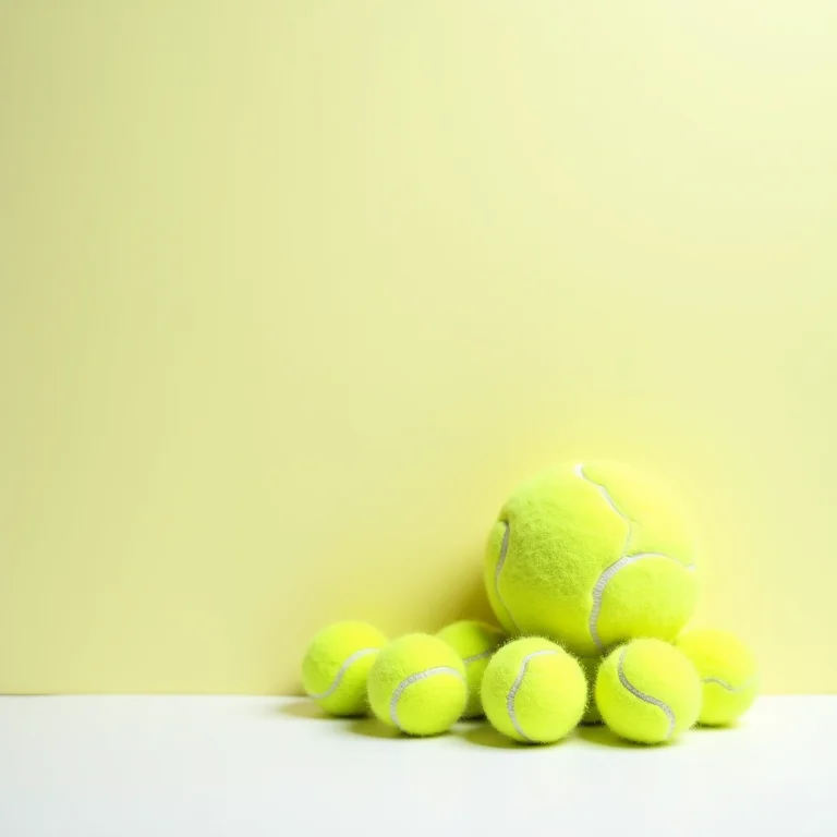 Bolas de tênis limpas e bolas de secagem