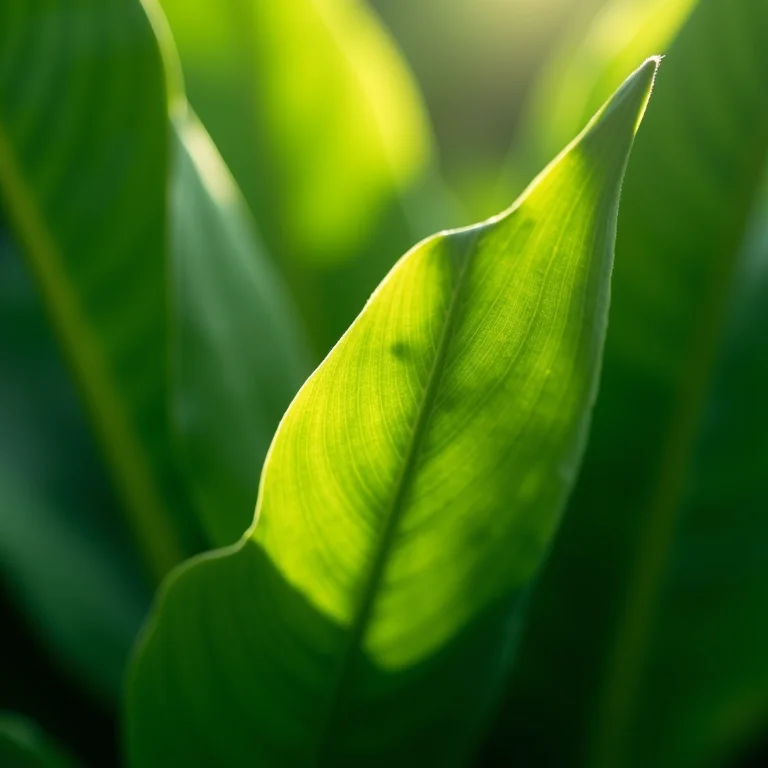 Close-up de folhas de Nepeta cataria.