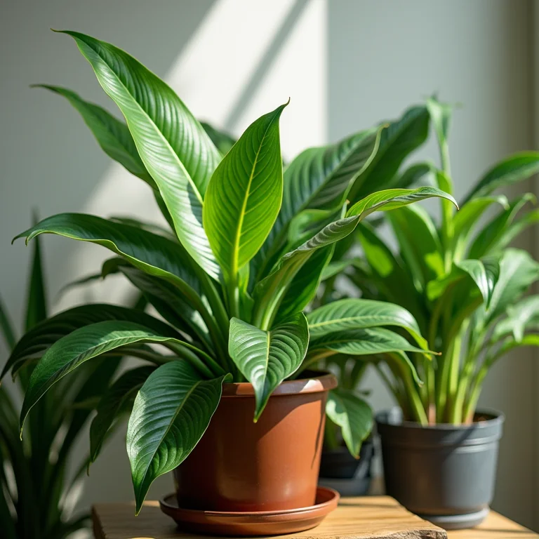 Coleção de plantas seguras para animais de estimação.