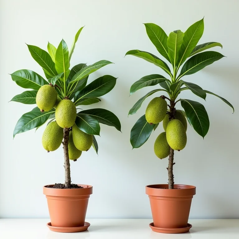 Comparativo entre jabuticabeira Sabará e Híbrida para cultivo em vasos