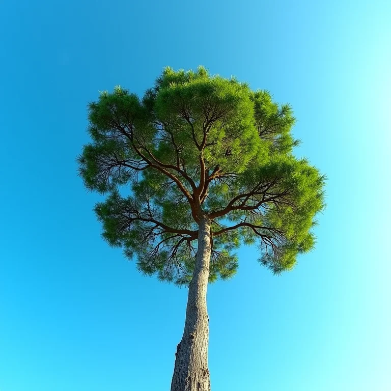 Copa do Jequitibá gigante tocando o céu