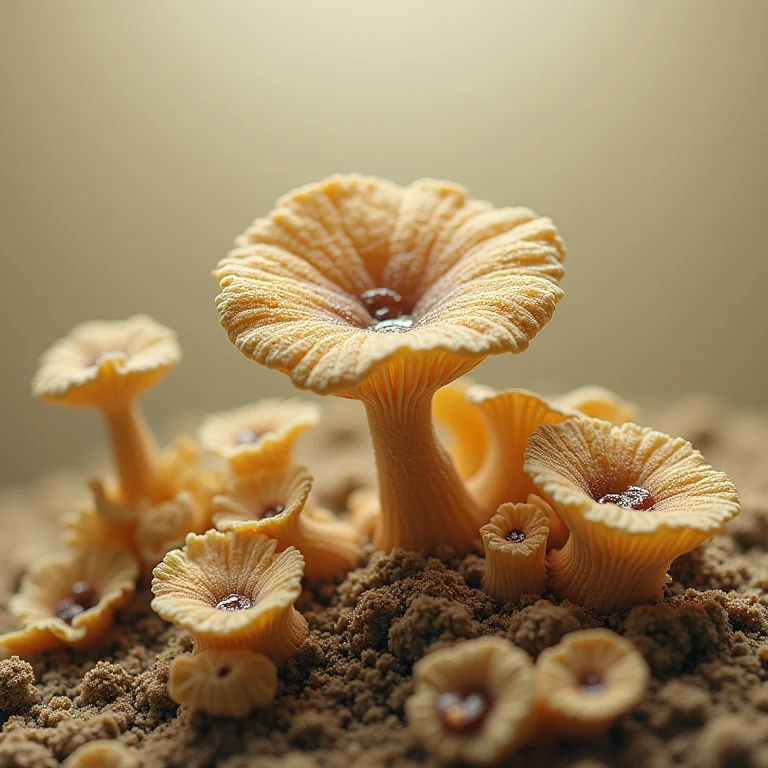 Diferentes tipos de mofo em papel antigo.