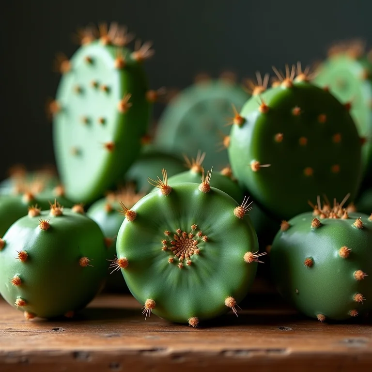 Diferentes tipos de mudas de figo da índia.