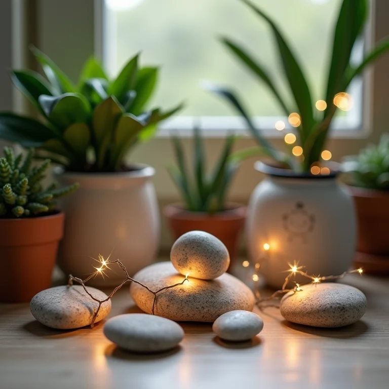 Elementos decorativos adicionais para um jardim de inverno
