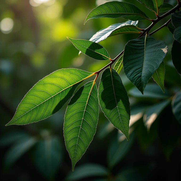 Espécies recomendadas de árvores secundárias.