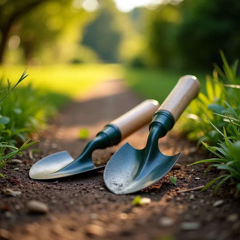 Ferramentas de jardinagem para exercício suave