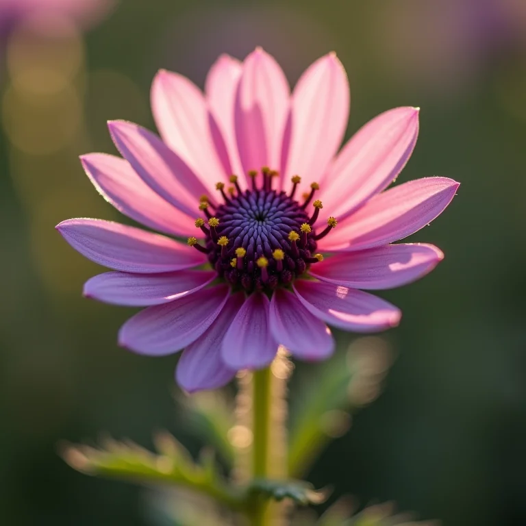 Flor de Escabiose em close-up