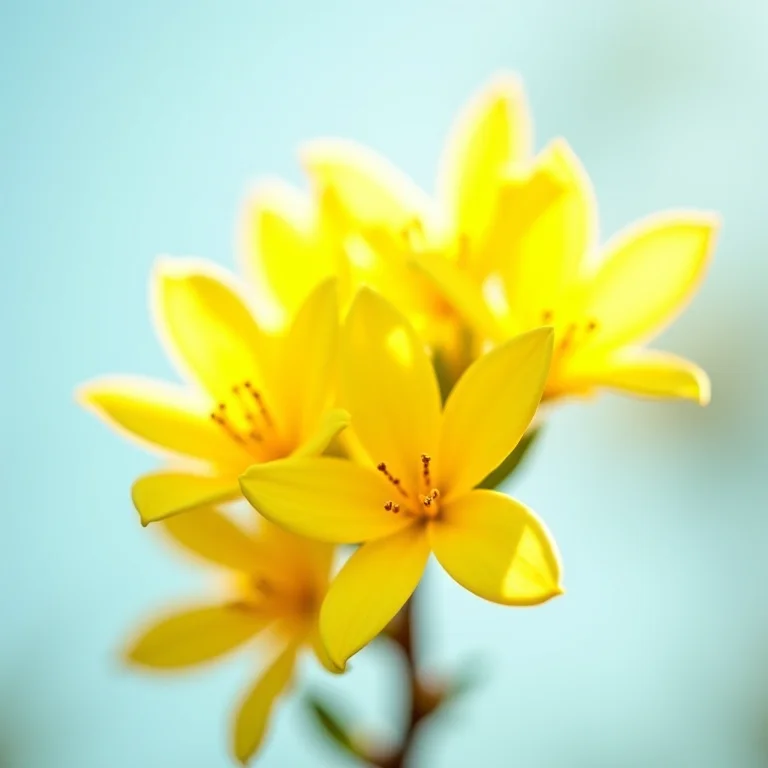 Flores amarelas da Sibipiruna em plena floração