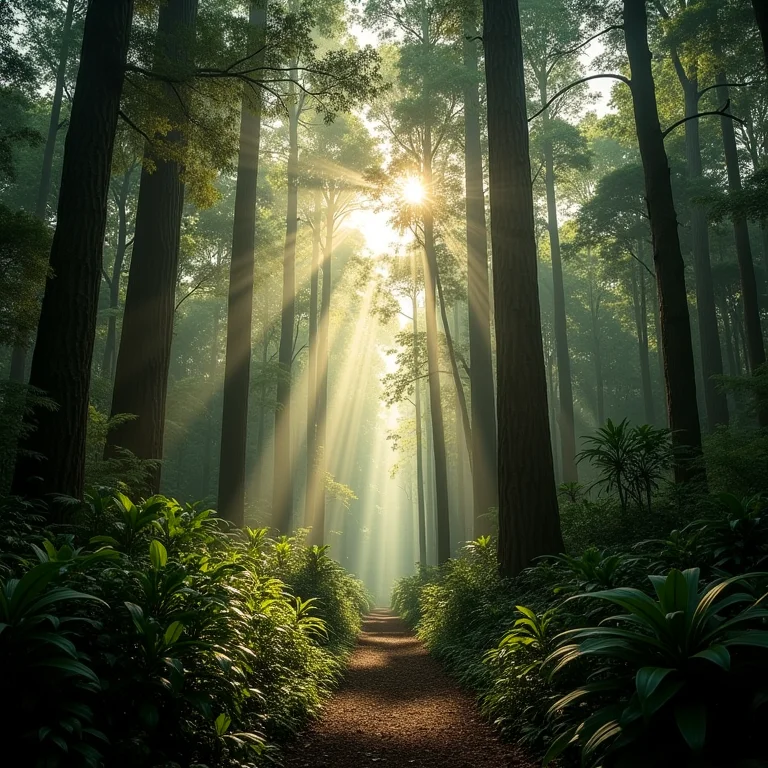 Habitat natural do Jequitibá gigante