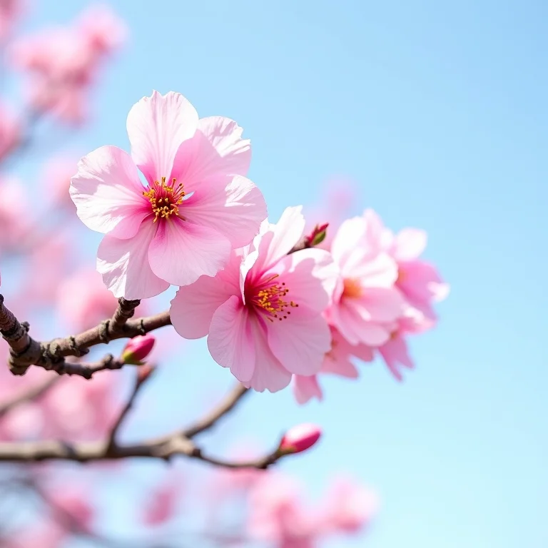 Ipê-rosa em plena floração com flores rosa delicadas