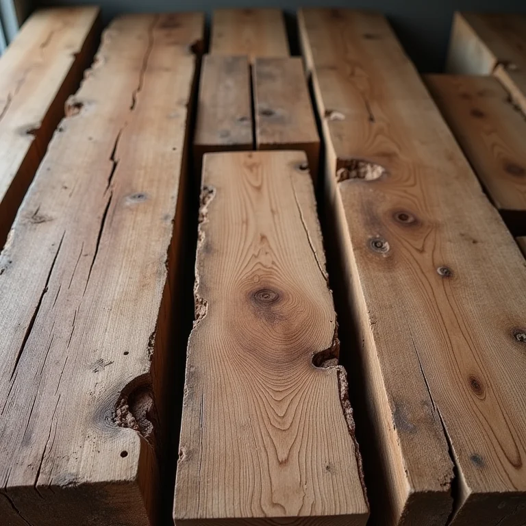 Madeira nobre de Jacarandá da Bahia envelhecida