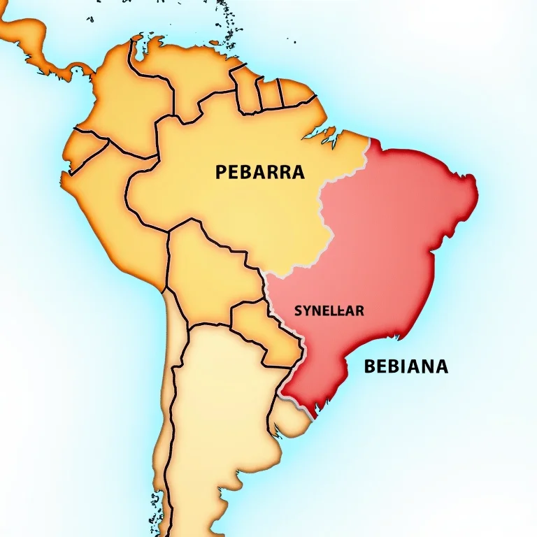 Mapa do Brasil indicando os períodos ideais de poda de roseiras por região