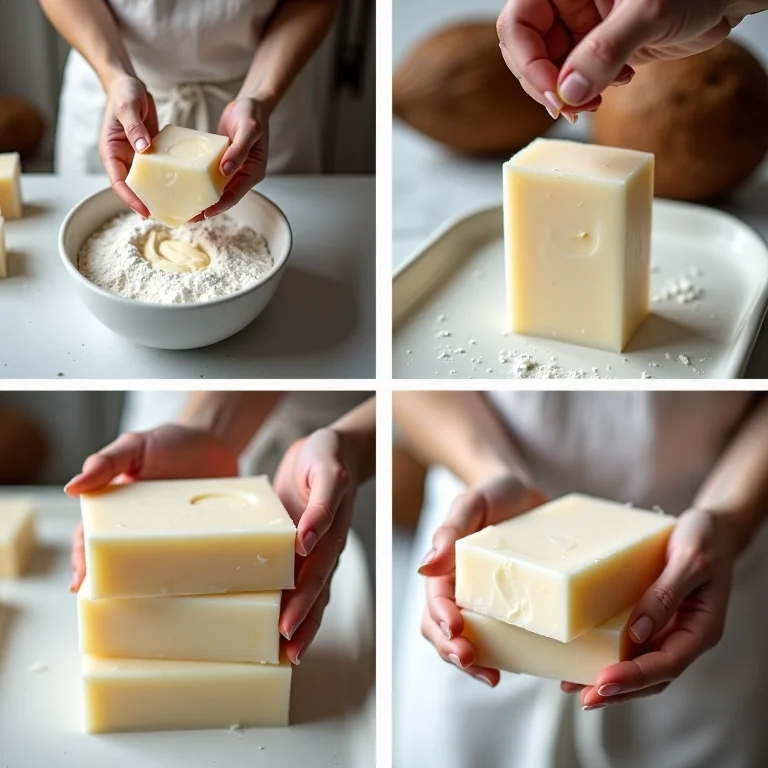 Passo a passo da receita de sabão de coco caseiro