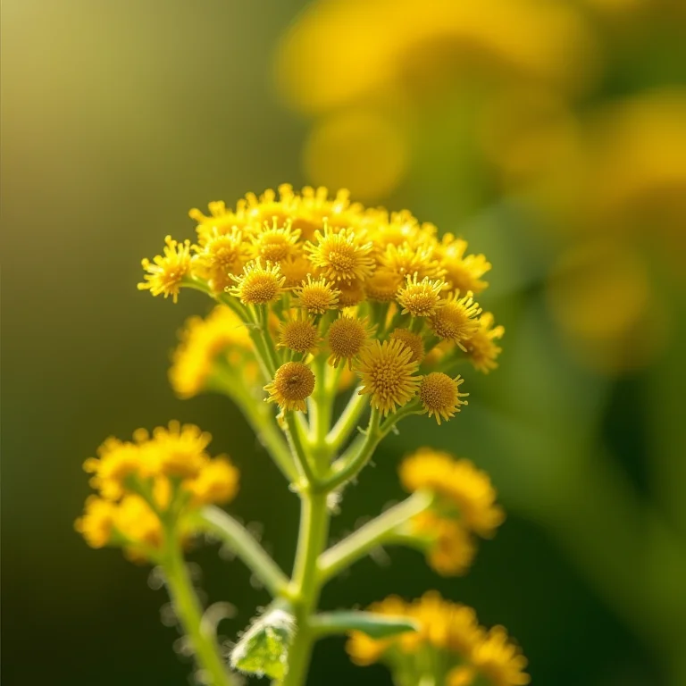 Planta de asafoetida e extração da resina