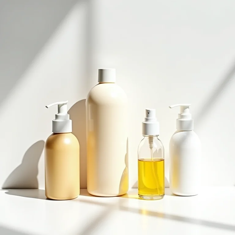 Produtos essenciais para lavar e cuidar das box braids.