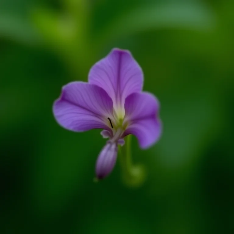 Quaresmeira em plena floração com flores roxas