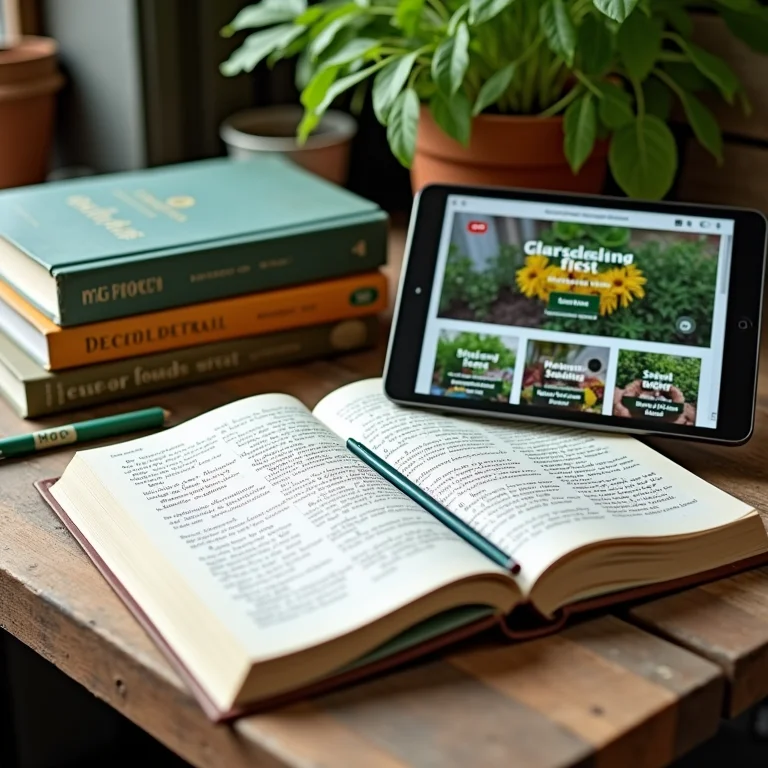 Recursos adicionais para aprender sobre enxertos de árvores frutíferas: livros, anotações e fóruns online.