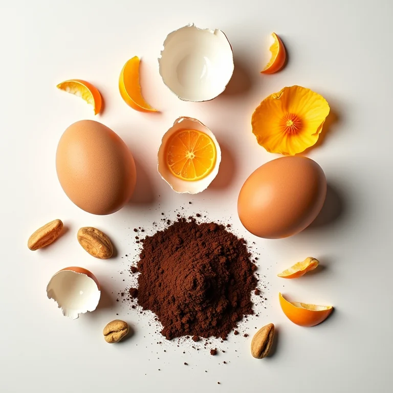 Resíduos de cozinha para adubo caseiro