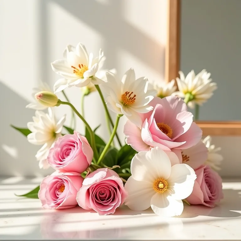 Seleção de flores ideais para o lavabo.