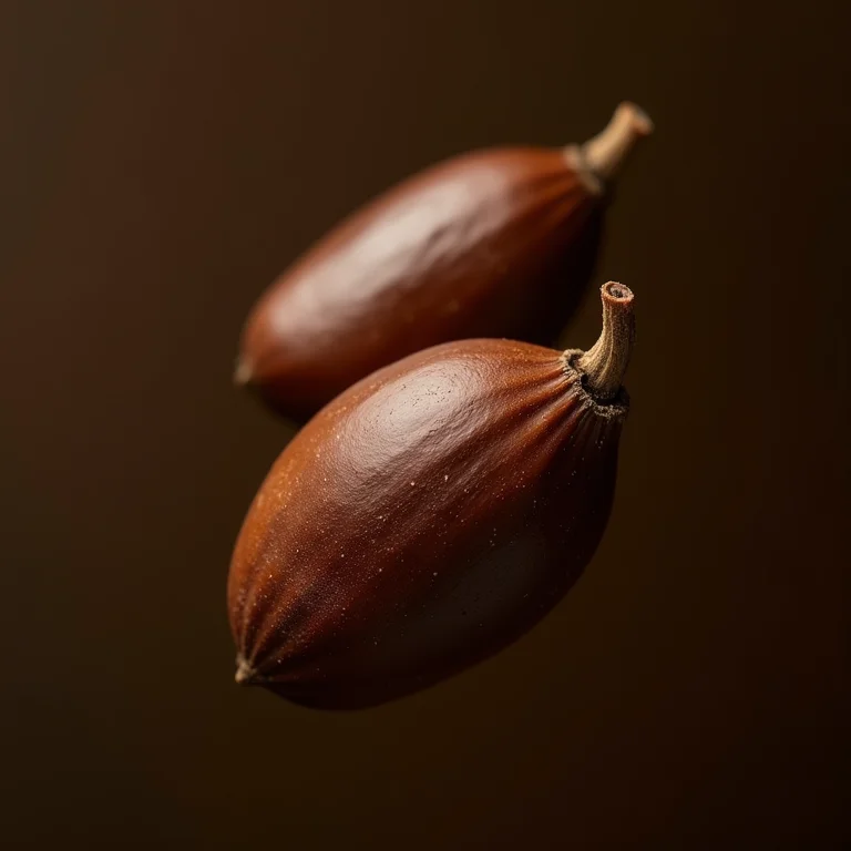 Sementes de seringueira.