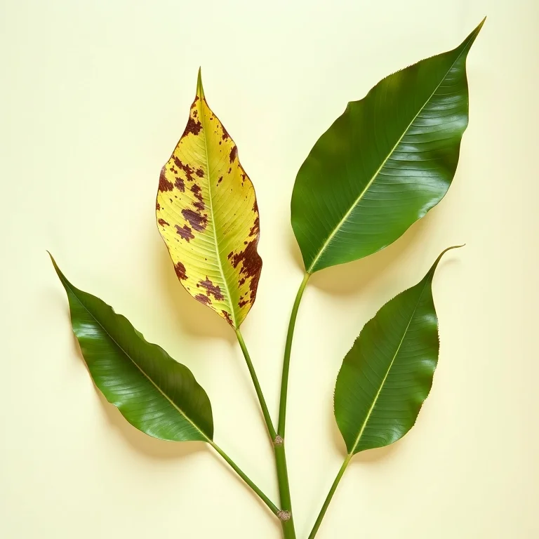 Sintomas de excesso de sol nas folhas das plantas