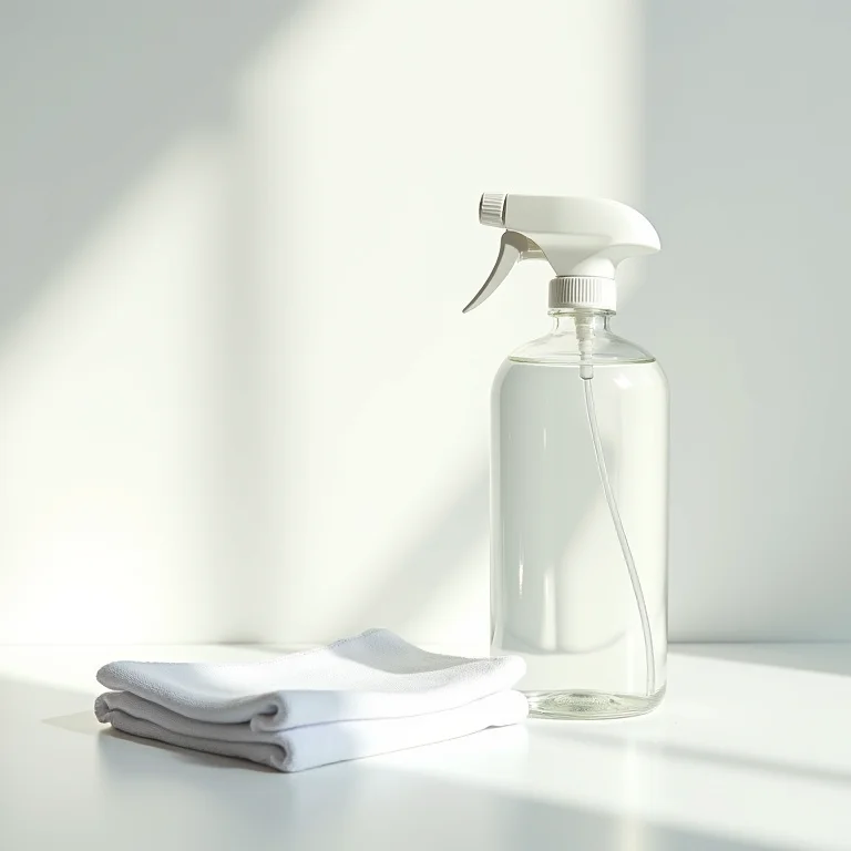 Solução de água e amoníaco para remover manchas