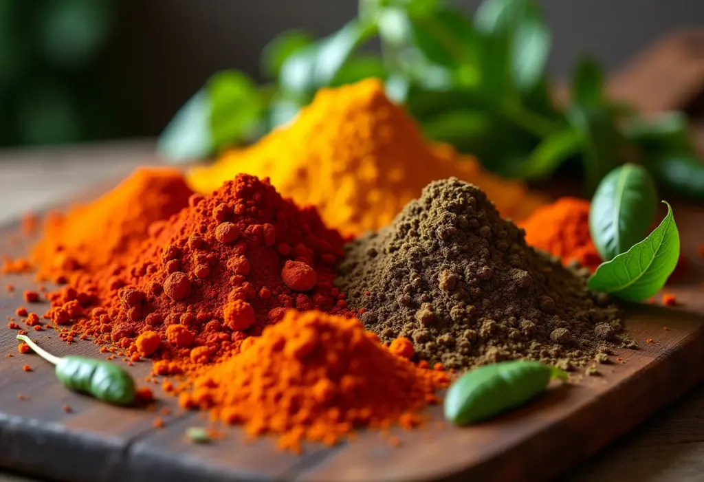 Tempero caseiro para fajitas em close-up