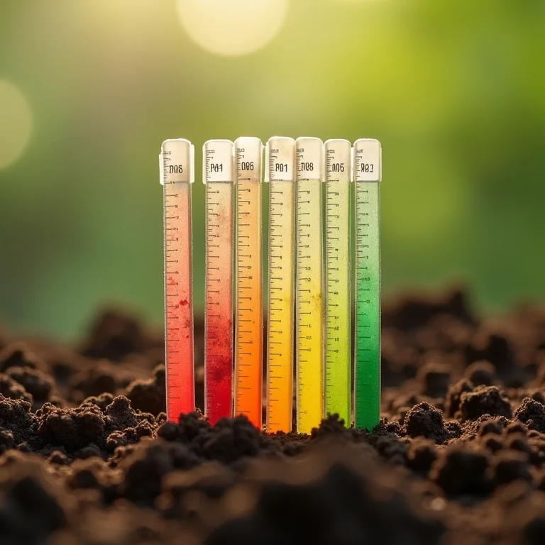 Teste de pH do solo