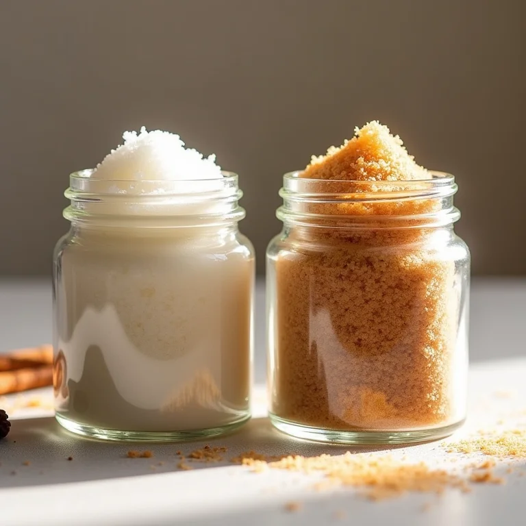 Variações de açúcar de baunilha caseiro.