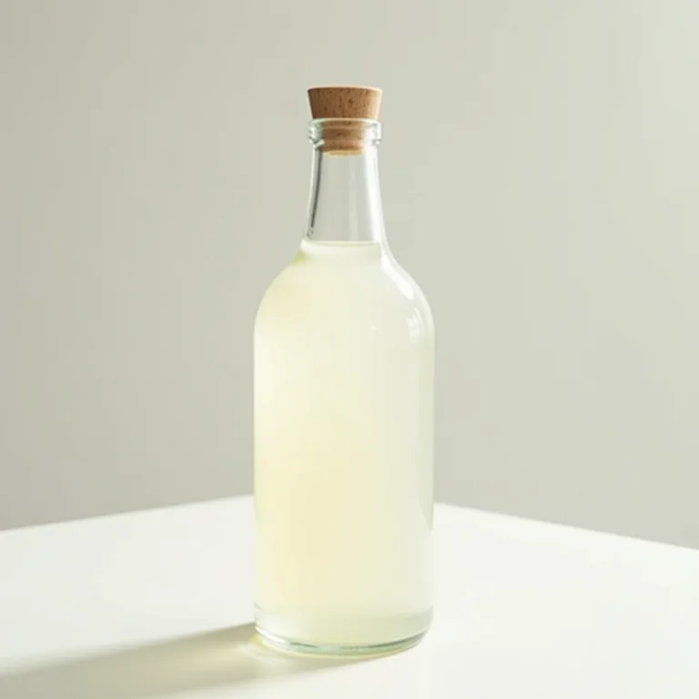 Vinagre branco para limpeza de tênis