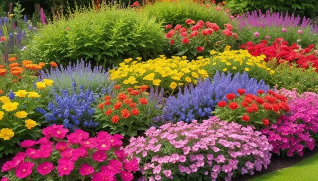 Canteiro colorido: transforme seu jardim com flores vibrantes e fáceis de cuidar