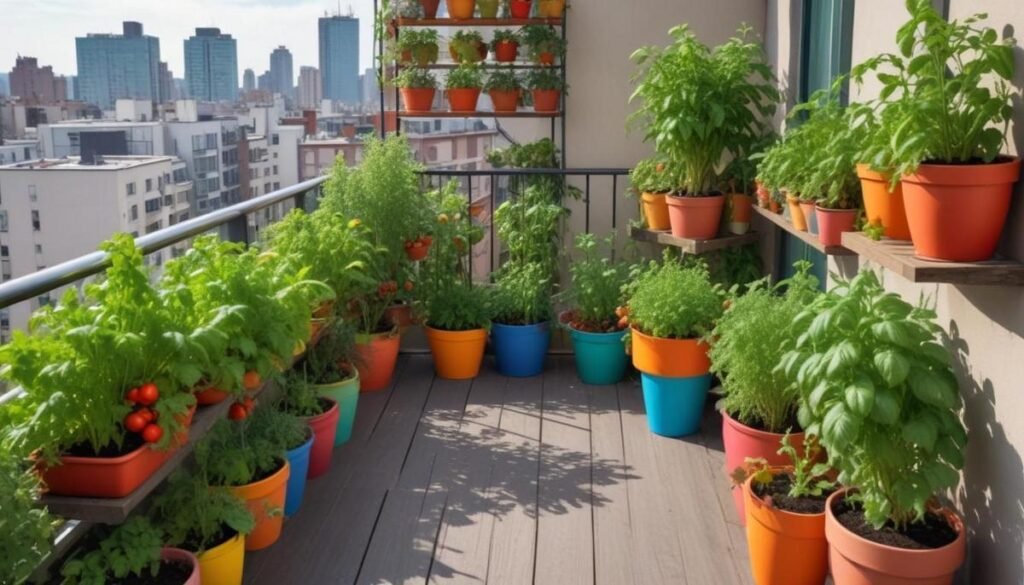 Horta urbana em casa: cultive vegetais frescos sem sair do apartamento (68 caracteres)