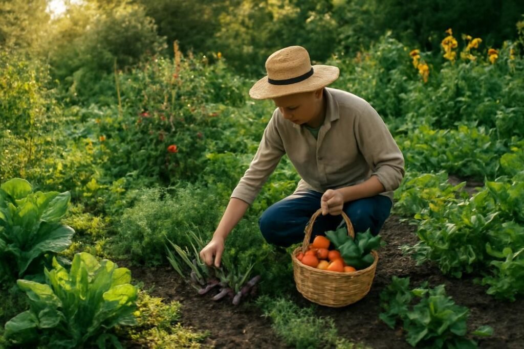 Colheita própria: transforme seu quintal em fonte de alimentos frescos