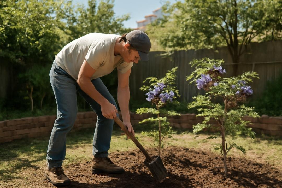 Passo a passo para plantar seu jacarandá