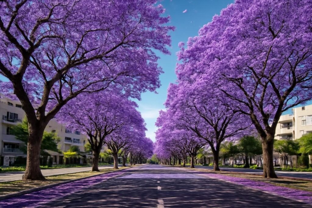 Jacarandá urbano: como cultivar o roxo vibrante nas cidades modernas