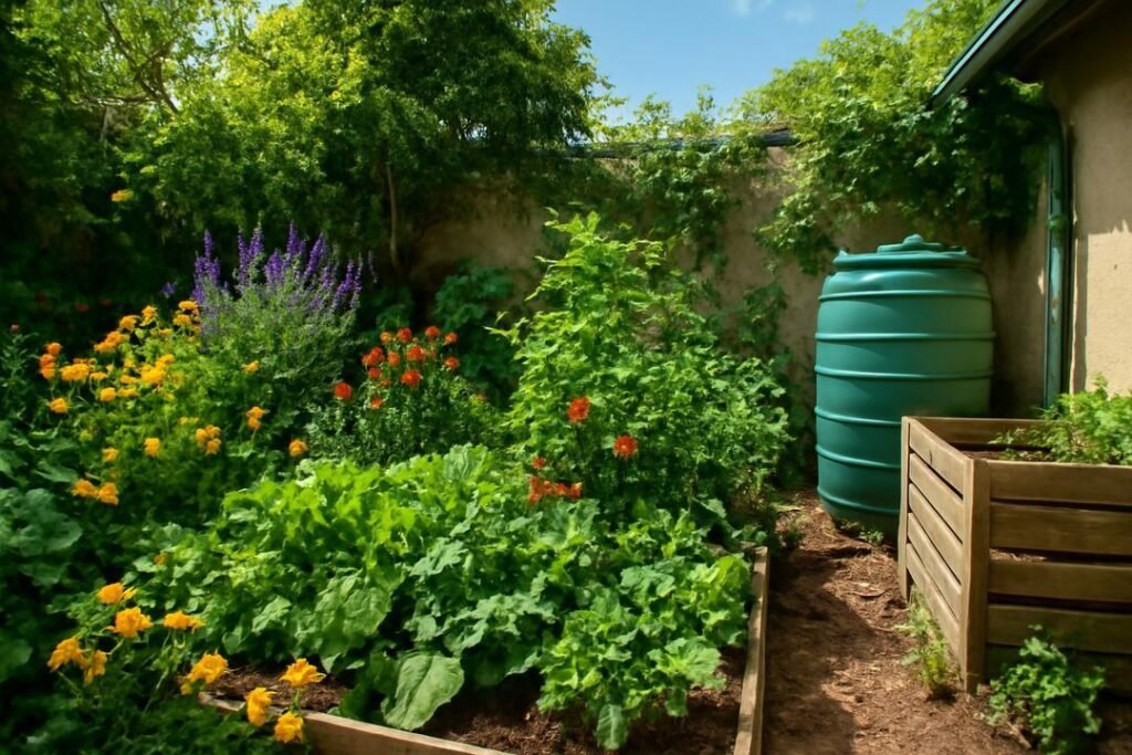 Jardim sustentável: crie o seu oásis ecológico com dicas práticas (68 caracteres)