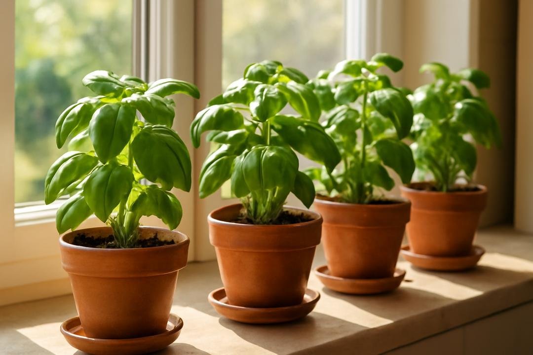 Por que cultivar manjericão em casa Por que cultivar manjericão em casa