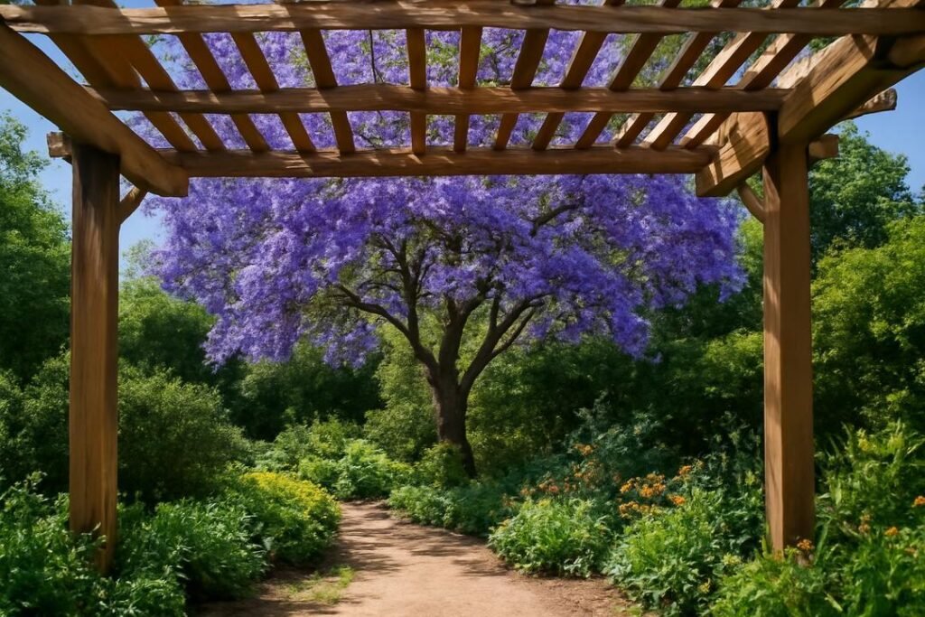 Sombreamento jacarandá: guia prático para árvores saudáveis e bonitas